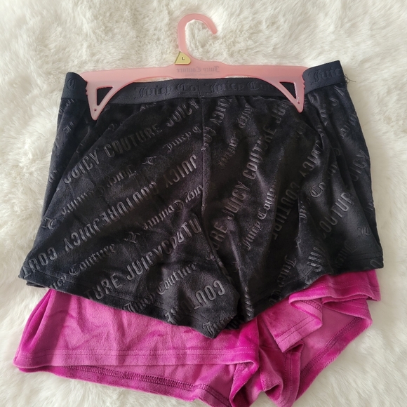 💐JUICY COUTURE BRAND NEW 2-PACK SLEEP SHORTS SIZE L - Picture 4 of 4